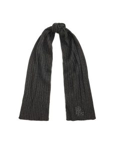LAUREN RALPH LAUREN Szalik 454P23506005 Szary ciemny. Szare rękawiczki Lauren Ralph Lauren, bez wzorów, z poliesteru. Za 419,99 zł.