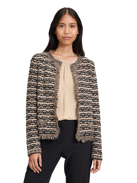 Betty Barclay Kardigan w kolorze czarno-beżowym rozmiar: 44. Brązowe kardigany Betty Barclay, z bawełny. Za 154,07 zł.