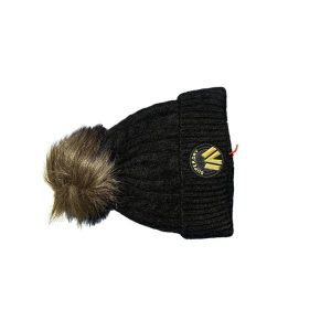 Kapelusz damski Superdry Cable Luxe. Czarne kapelusze Superdry, bez wzorów. Za 143,75 zł.