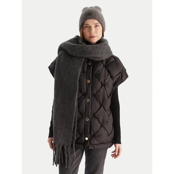 Szalik Calvin Klein. Szare szaliki Calvin Klein, bez wzorów. Za 259,99 zł.