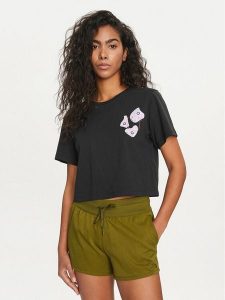 The North Face T-Shirt NF0A87FJ Czarny Regular Fit. Czarne t-shirty The North Face, l, bez wzorów, z bawełny, bez kołnierzyka, bez ramiączek. Za 139,99 zł.