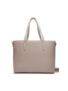 Valentino Torebka Zero VBS7B301 Beżowy. Brązowe torebki klasyczne Valentino, bez wzorów, ze skóry, bez dodatków. Za 329,99 zł.