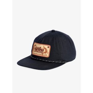 Czapka z daszkiem Columbia Ratchet Strap Snap Back - black/west fish. Czarne czapki Columbia, bez wzorów, sportowe. Za 92,99 zł.