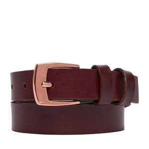 Pasek Lasocki. Brązowe paski Lasocki, bez wzorów. Za 49,99 zł.