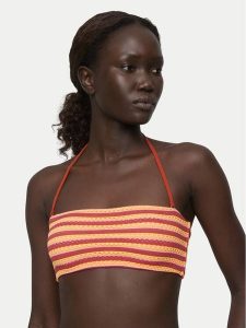 Seafolly Góra od bikini Calypso 31319-247 Pomarańczowy. Brązowe bikini Seafolly, bez wzorów, z syntetyku. Za 359,99 zł.