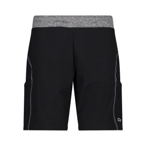 Szorty damskie CMP. Czarne szorty CMP, bez wzorów, sportowe. Za 178,50 zł.