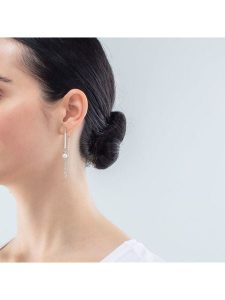 COEUR DE LION Kolczyki-wkrętki z perłami rozmiar: onesize. Białe kolczyki COEUR DE LION, z perłą, ze stali. Za 173,99 zł.