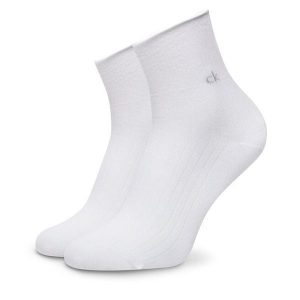 Skarpety długie Calvin Klein. Białe skarpetki Calvin Klein, bez wzorów. Za 59,99 zł.