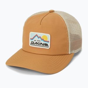 Czapka z daszkiem Dakine Cruisin Trucker. Brązowe czapki Dakine, bez wzorów, sportowe. Za 139,99 zł.