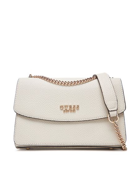 Guess Torebka Calista HWBG73 34210 Écru. Torebki klasyczne Guess, z aplikacjami, ze skóry, bez dodatków. Za 309,99 zł.