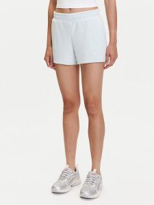 Puma Szorty sportowe No. 1 ESS 4'' 682439 Błękitny Regular Fit. Niebieskie spodenki sportowe Puma, xl, bez wzorów, z bawełny. Za 69,99 zł.