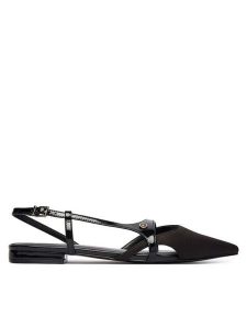 Just Cavalli Baleriny 80RA3S78 ZSE33 Czarny. Czarne balerinki Just Cavalli, bez wzorów, z materiału, bez obcasa, bez zapięcia. Za 478,99 zł.