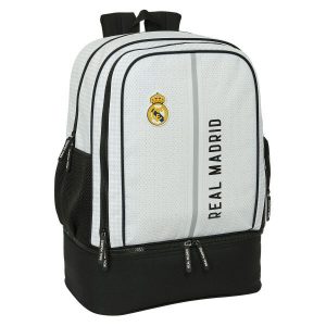 Plecak Sportowy Real Madrid C.F. 24/25 Biały. Szare plecaki REAL MADRID. Za 259,00 zł.