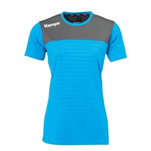 Koszulka damska Kempa Emotion 2.0. Niebieskie koszulki sportowe Kempa, bez wzorów, bez ramiączek. Za 152,50 zł.