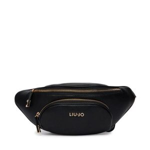 Nerka Liu Jo. Czarne nerki i saszetki Liu Jo, bez wzorów. Za 519,99 zł.