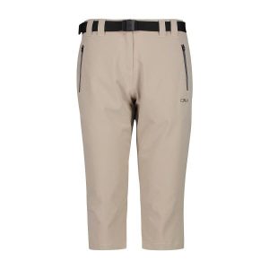 Spodenki damskie turystyczne CMP 3T51246. Brązowe szorty CMP, bez wzorów, sportowe. Za 209,00 zł.