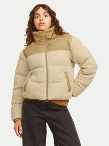 JJXX Kurtka zimowa Lisa 12258398 Beżowy Regular Fit. Brązowe kurtki JJXX, na zimę, l, bez wzorów, z syntetyku, bez kaptura. Za 269,99 zł.