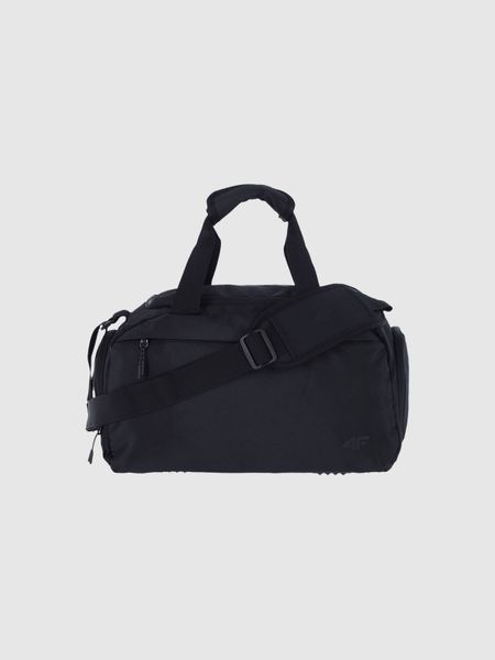 4F Torba treningowa (10 L) - czarna Uniwersalny. Czarne torby podróżne i sportowe 4f, bez wzorów, z materiału, na ramię. W wyprzedaży za 99,99 zł.