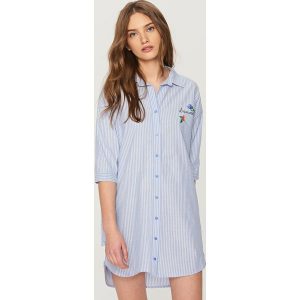 Koszula nocna - Niebieski. Koszule nocne marki Reserved. W wyprzedaży za 49,99 zł.