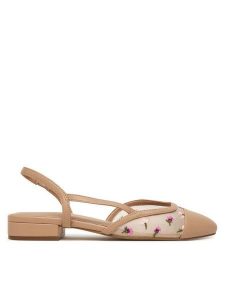 Aldo Baleriny Clementinne 14295784 Różowy. Czerwone balerinki ALDO, bez wzorów, z materiału, bez obcasa, bez zapięcia. Za 249,99 zł.