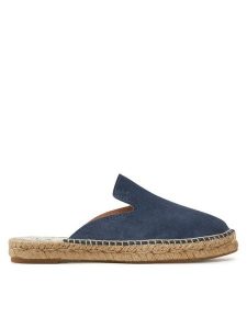 Manebi Espadryle Hamptons Mules M 1.5 M0 Niebieski. Niebieskie espadryle Manebi, bez wzorów, ze skóry, bez obcasa. Za 549,99 zł.
