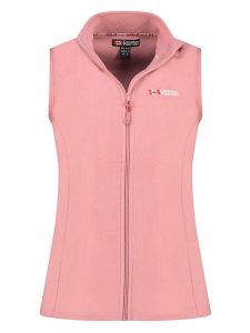 Canadian Peak Kamizelka polarowa "Vugeak" w kolorze jasnoróżowym rozmiar: L. Różowe kamizelki Canadian Peak, l, bez wzorów, z polaru, bez kołnierzyka, bez ramiączek, bez kaptura. Za 39,99 zł.