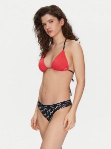 HUGO Góra od bikini Pure 50535772 Czerwony. Czerwone bikini Hugo, bez wzorów, z syntetyku. Za 159,99 zł.