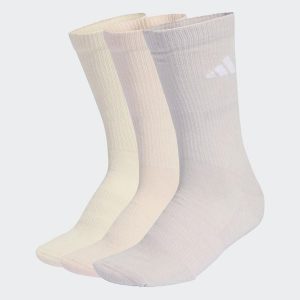 Podkolanówki wyściełane ADIDAS 3 sztuki. Brązowe skarpetki ADIDAS, bez wzorów. Za 57,49 zł.