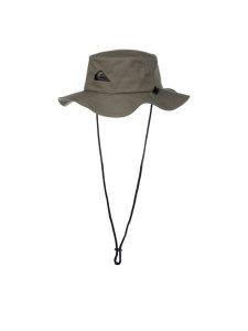 Quiksilver Kapelusz Bushmaster AQYHA03314 Zielony. Zielone kapelusze Quiksilver, bez wzorów, z bawełny. Za 121,99 zł.