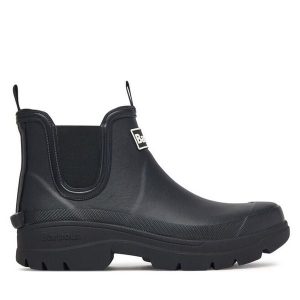 Kalosze Barbour. Czarne kalosze Barbour, bez wzorów. Za 399,99 zł.