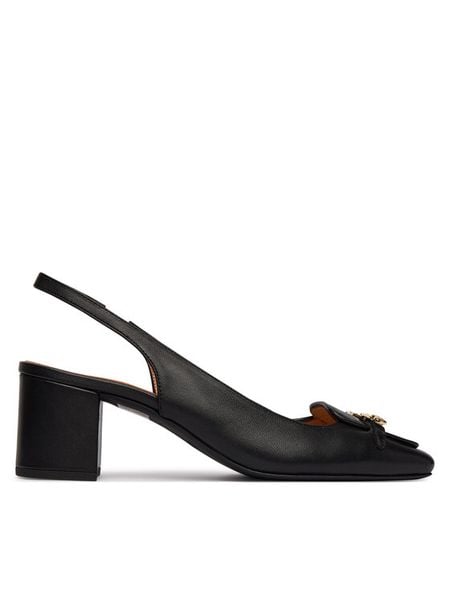 LOVE MOSCHINO Czółenka JA10175G1OIE0000 Czarny. Czarne czółenka LOVE MOSCHINO, bez wzorów, ze skóry, bez obcasa, bez zapięcia. Za 663,99 zł.