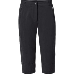 Spodnie damskie VAUDE Farley Stretch Capri III. Czarne spodnie dresowe Vaude, bez wzorów, z nylonu. Za 421,15 zł.