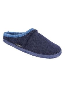 Nanga shoes Kapcie w kolorze granatowym rozmiar: 43. Niebieskie kapcie Nanga shoes, bez wzorów, z materiału. Za 133,95 zł.