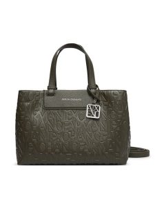 Armani Exchange Torebka XW001222 AF15774 U7043 Zielony. Zielone torebki klasyczne Armani Exchange, bez wzorów, ze skóry, bez dodatków. Za 669,99 zł.