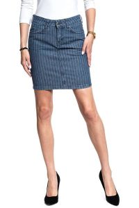SPÓDNICA JEANSOWA MUSTANG Laura Skirt 1008131 5000 880. Niebieskie spódnice Mustang, bez wzorów, z jeansu. W wyprzedaży za 69,99 zł.