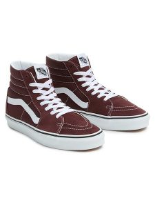 Vans Skórzane sneakersy "SK8-Hi" w kolorze brązowym rozmiar: 42,5. Brązowe trampki Vans, bez wzorów, za kostkę, bez zapięcia. Za 179,80 zł.