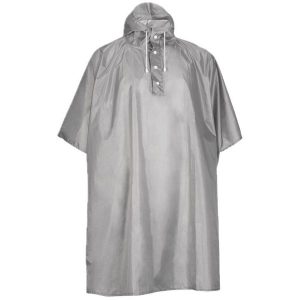 Poncho Élémenterre Pishua. Szare kurtki Elementerre, l, bez wzorów, z materiału, bez kaptura. Za 160,00 zł.