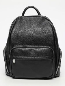 Maison héritage PARIS Skórzany plecak "Basi" w kolorze czarnym - 28 x 27 x 13 cm rozmiar: onesize. Czarne plecaki Maison héritage PARIS. Za 279,95 zł.