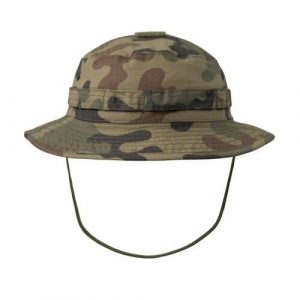 Kapelusz turystyczny Boonie Mk2 PL Woodland. Brązowe kapelusze HELIKON-TEX, bez wzorów, sportowe. Za 80,99 zł.