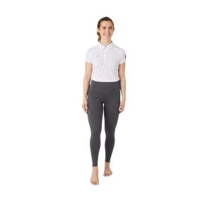 Damskie legginsy jeździeckie z pełną przyczepnością Horze Celia Thermo. Szare legginsy HORZE, bez wzorów, z elastanu. Za 237,00 zł.