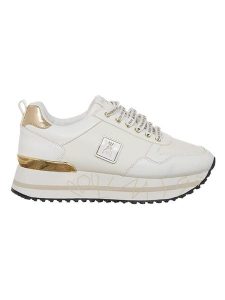 Patrizia Pepe Sneakersy w kolorze białym rozmiar: 40. Białe trampki Patrizia Pepe, bez wzorów, bez zapięcia. Za 430,46 zł.