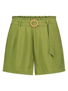 Sublevel Szorty w kolorze oliwkowym rozmiar: XS. Zielone szorty Sublevel, bez wzorów, z tkaniny. Za 60,99 zł.