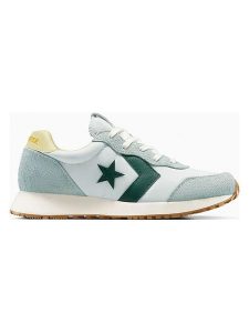 Converse Skórzane sneakersy "Omega" w kolorze biało-zielono-błękitnym rozmiar: 38. Niebieskie trampki Converse, bez wzorów, bez zapięcia. Za 204,95 zł.