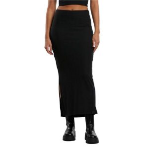 Spódnica Maxi Z Wysokim Rozcięciem Dla Kobiet. Czarne spódnice Urban Classics, xs, bez wzorów, maxi. Za 67,99 zł.