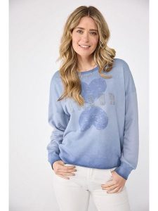LIEBLINGSSTÜCK Bluza "Cyrene" w kolorze błękitnym rozmiar: XL. Niebieskie bluzy LIEBLINGSSTÜCK, xl, bez wzorów, z bawełny, bez kaptura. Za 153,71 zł.