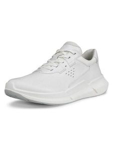 Ecco Skórzane sneakersy "Biom 2.2" w kolorze białym rozmiar: 38. Białe trampki ecco, bez wzorów, bez zapięcia. Za 293,59 zł.