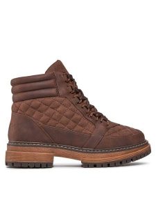 Roxy Trapery ARJB700745 Brązowy. Brązowe buty zimowe Roxy, ze skóry, bez obcasa, bez zapięcia. Za 529,99 zł.