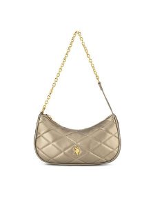 U.S. Polo Assn. Torebka BEUXT8445WVP Złoty. Żółte torebki klasyczne U.S. Polo Assn., bez wzorów, z tworzywa sztucznego, bez dodatków. Za 167,99 zł.
