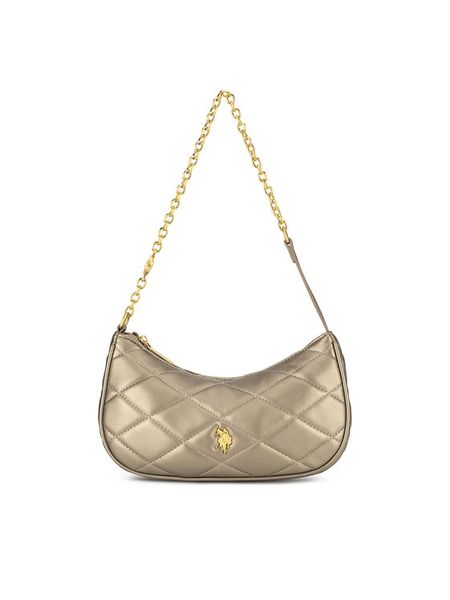 U.S. Polo Assn. Torebka BEUXT8445WVP Złoty. Żółte torebki klasyczne U.S. Polo Assn., bez wzorów, bez dodatków. Za 167,99 zł.