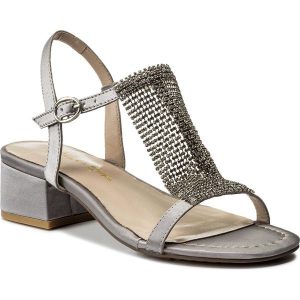 Sandały ALMA EN PENA - V18326 Satin Grey. Sandały marki Alma en Pena. W wyprzedaży za 269,00 zł.